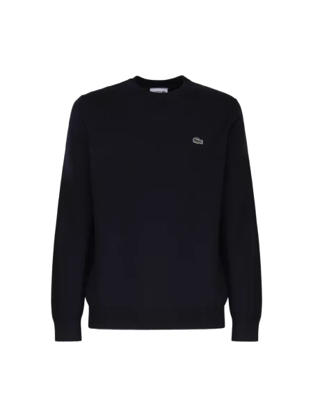 Lacoste Swetry Mężczyzna Niebieski S Niebieski Sweter czarny