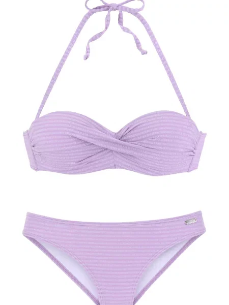 VENICE BEACH Costum de baie două piese lila