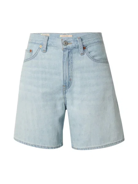 Levi's® Pantaloni scurți de blugi celest Baggy Fit albastru