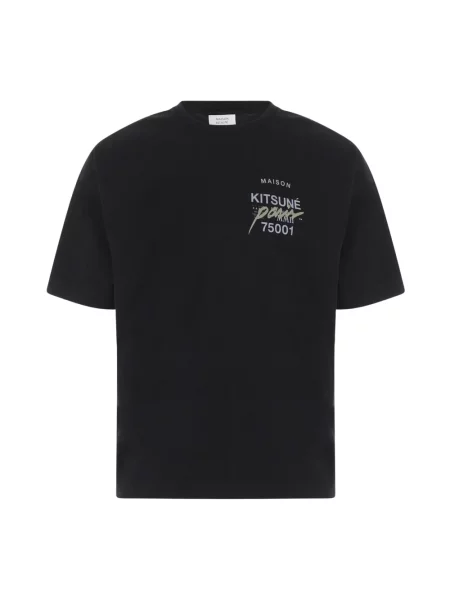 Koszulka Maison Kitsune czarna