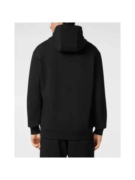 Bluza z kapturem Plein Sport z kapturem czarna