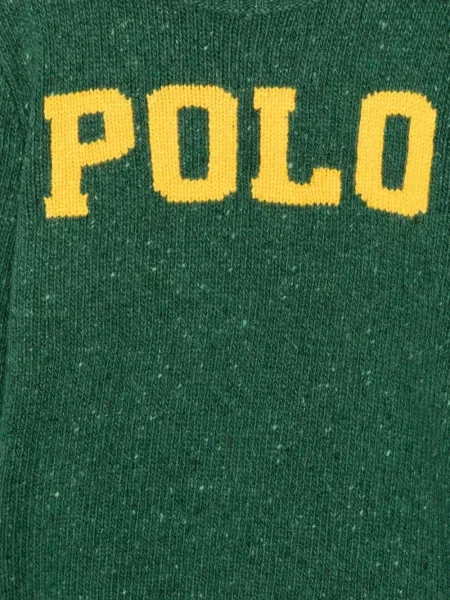 Sweter dziecięcy Polo Ralph Lauren zielony
