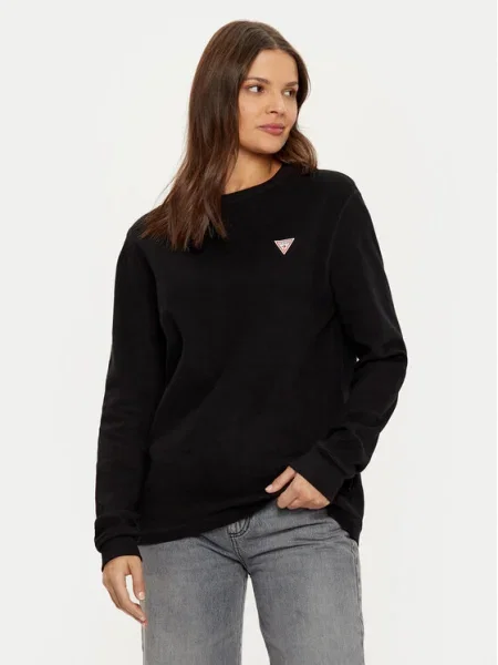 Guess Jeans Bluză negru