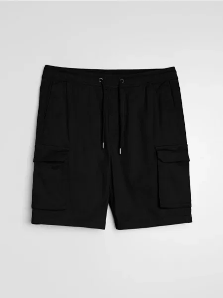 Sinsay Szorty cargo czarny