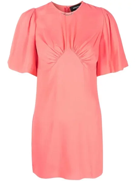Rochie mini Dsquared2 de costum roz