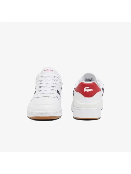 Lacoste Skórzane Sneakersy T-Clip Set biały