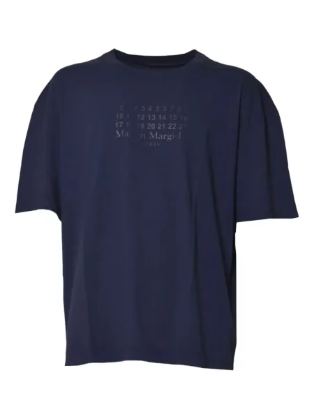 Tricou Maison Margiela cu imagine albastru