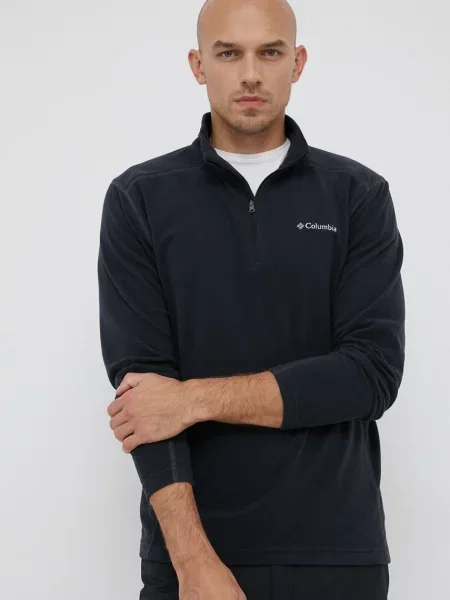 Sportska dukserica Columbia Klamath Range Ii za muškarce glatka crna