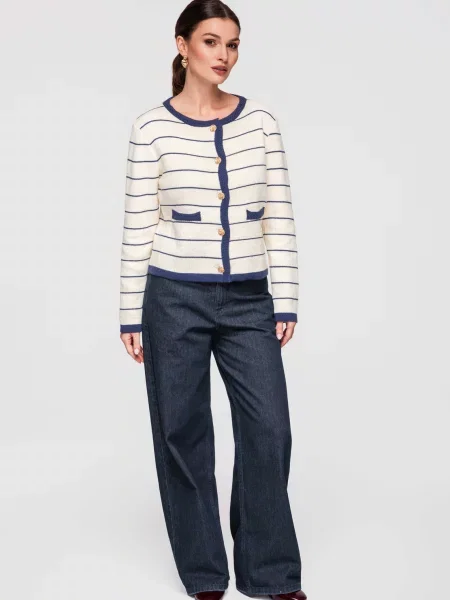 Cardigan Edoti albastru