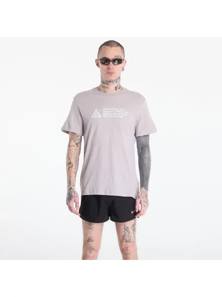 Tricou Nike ACG Dri-FIT Trail Running T-Shirt College Grey S gri