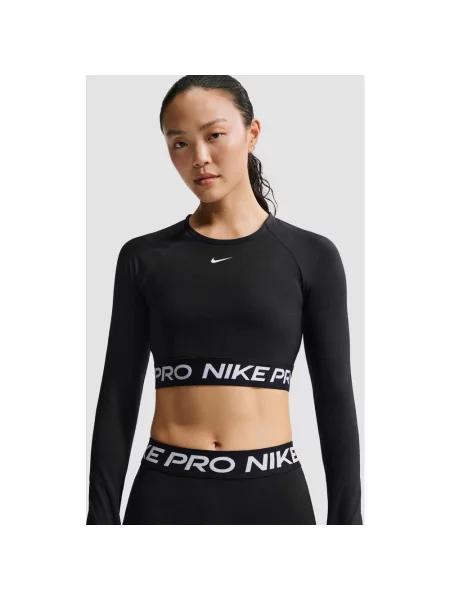 Koszulka z długim rękawem Nike Pro Dri-FIT XXS czarny