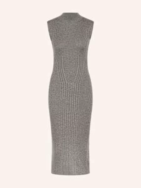 Guess sukienka JULIA maxi dopasowana szary