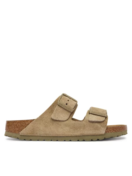 Sneakers Birkenstock Arizona Suede Leather Unisex Faded Khaki EUR 41 χακί