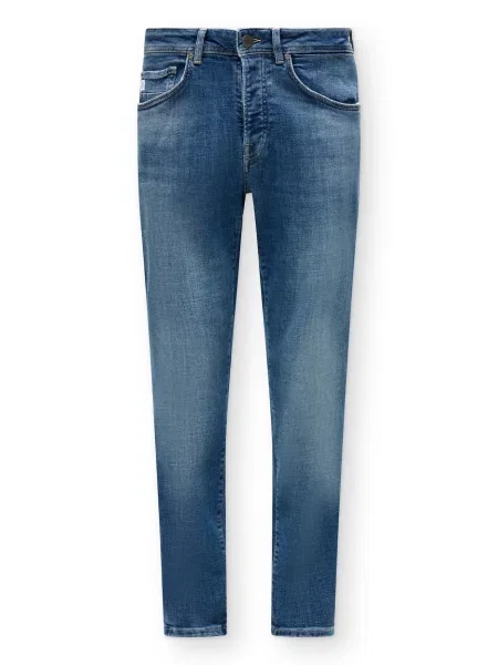 Goldgarn Džínsy denim modrá