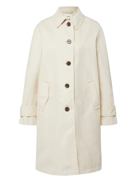 S.Oliver Palton de primăvară-toamnă crem