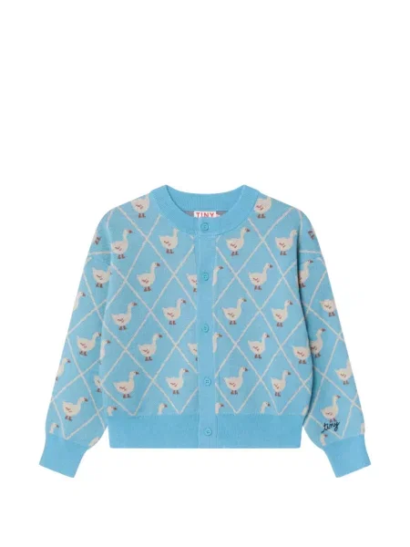 Dětské kardigan Tiny Cottons modrý