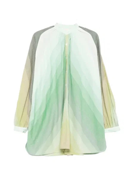 Sukienka mini Marrakshi Life w paski garniturowa zielona