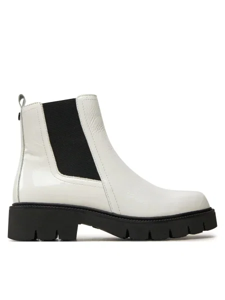 Botine Caprice alb