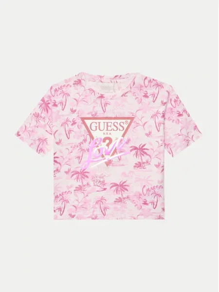 Guess T-Shirt różowy