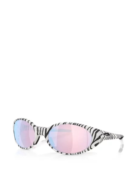Ochelari de soare Oakley cu imagine cu model zebră alb