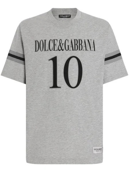 Tricou Dolce & Gabbana cu imagine gri
