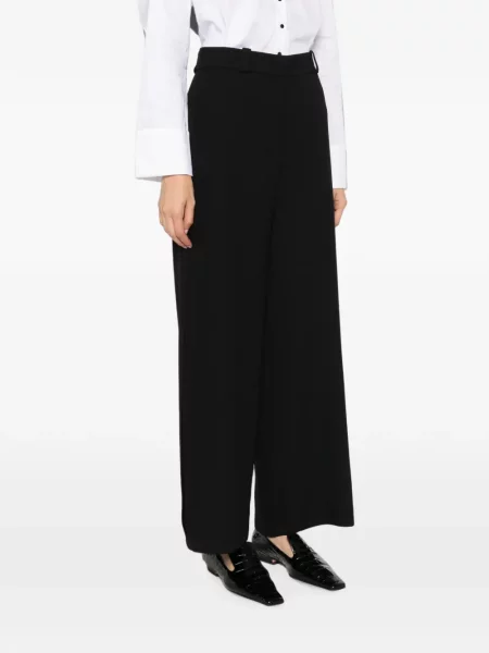 Pantaloni palazzo Giorgio Armani negru