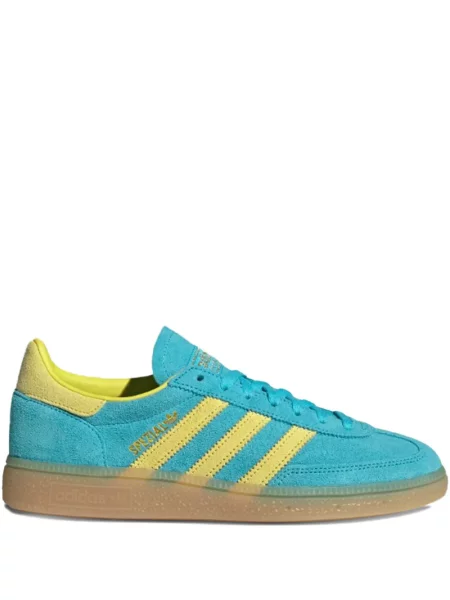 Sneakerși Adidas Originals din piele de căprioară cu dungi albastru