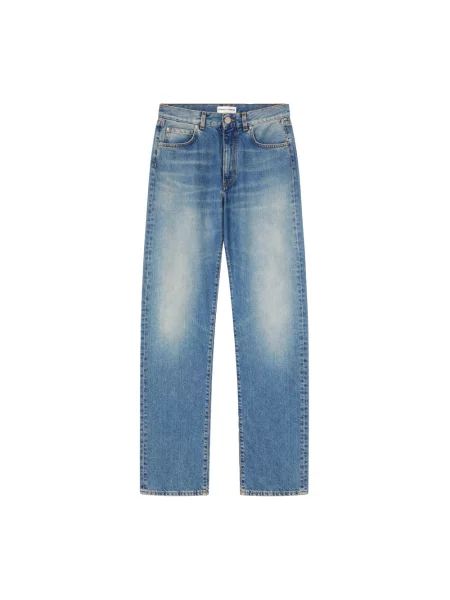 Jeansy straight leg Pinko retro niebieskie