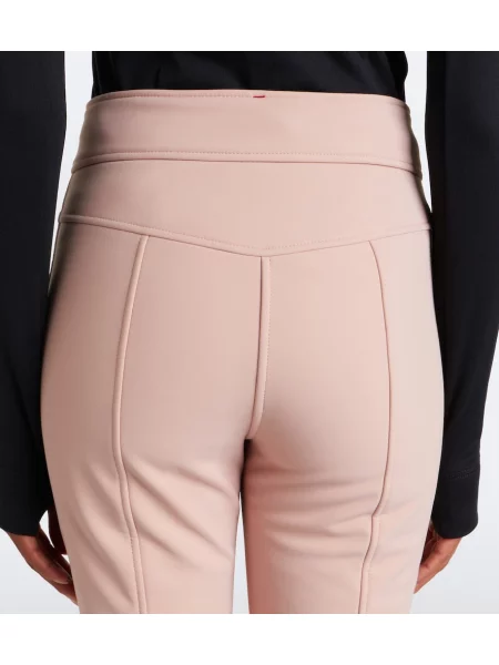 Pantaloni de schi Moncler Grenoble roz
