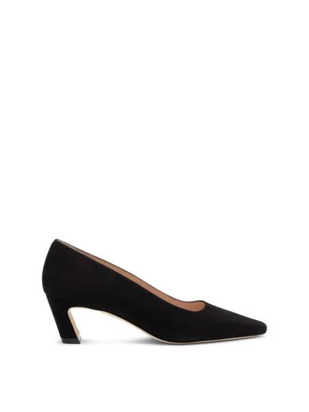 Czółenka Stuart Weitzman skórzana czarna