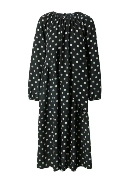 VERO MODA Šaty GINA mátová / černá bílá