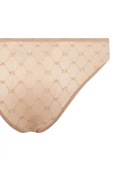Hálós brief bugyi Emporio Armani autogrammal