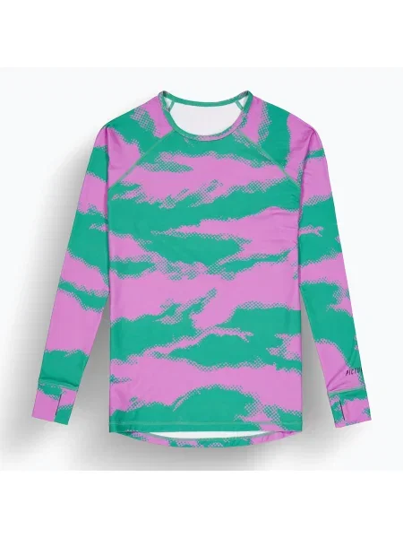 Termo tričko Longsleeve Picture Milita Printed retro bliss print růžové