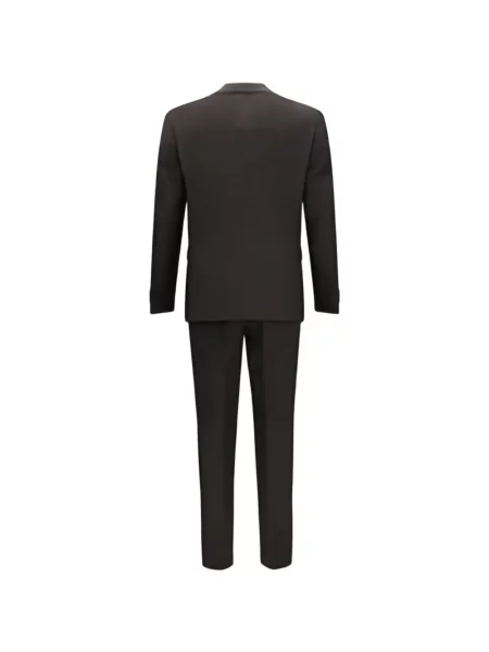 Costum Boss de lână maro