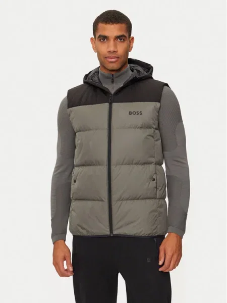 Boss Vestă V_Hamar 2 gri