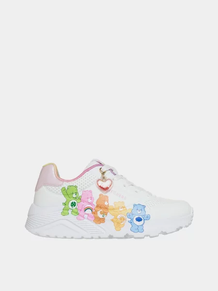 Дитячі Кросівки повсякденні Skechers UNO LITE штучна шкіра білий
