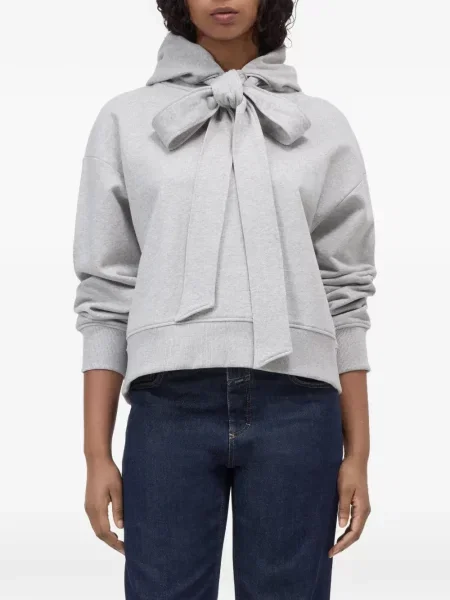 Hoodie Closed με φιόγκο γραβάτες γκρι