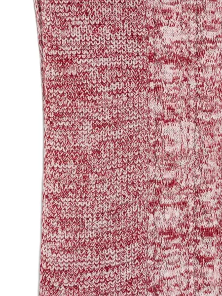 Fular Missoni tricotate roșu