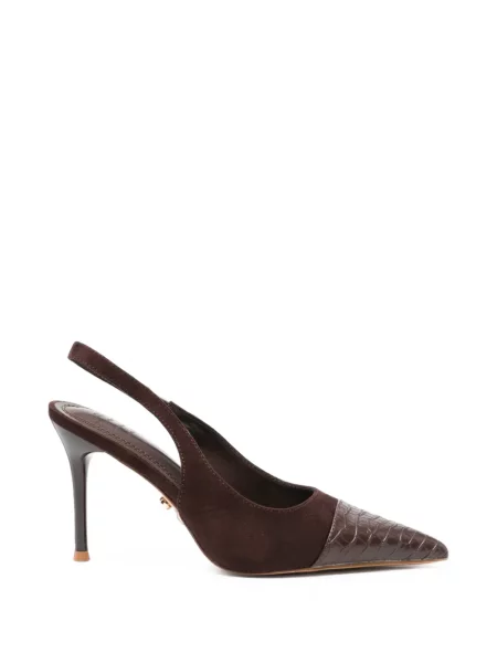 Pantofi cu toc Twenty Fourhaitch slingback maro