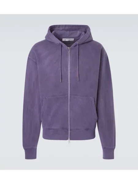 Hanorac cu glugă Our Legacy din fleece violet