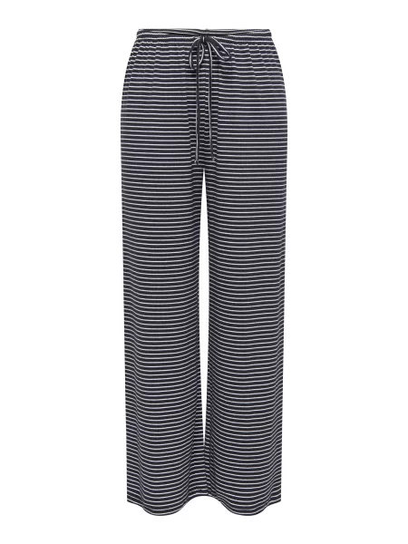 ONLY Pantaloni ONLSAGA negru alb