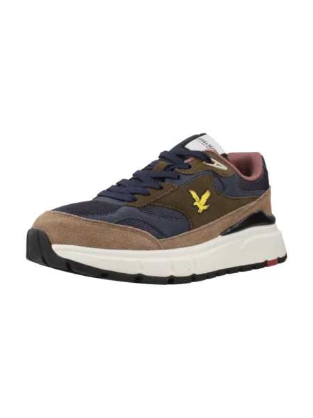 Sneakersy Lyle & Scott skórzane brązowe