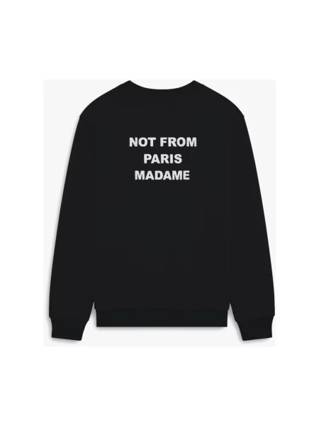 Bluza z kapturem Drole De Monsieur z kapturem czarna