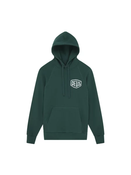 Bluza z kapturem Deus Ex Machina z kapturem zielona