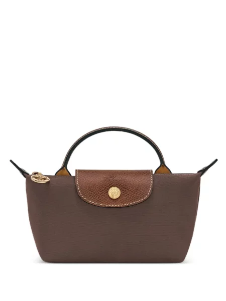 Geantă plic Longchamp maro