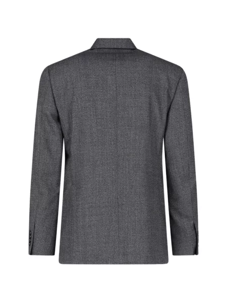 Costum Lardini cu două rânduri de nasturi gri
