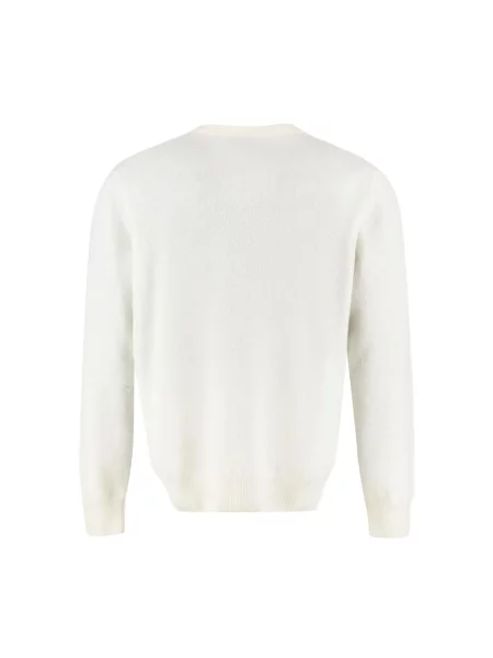 Sweter The (alphabet) wełniany beżowy