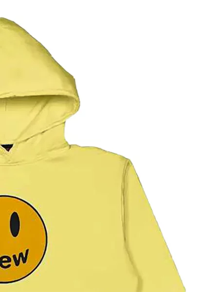 Hoodie Drew με σχέδιο κίτρινο