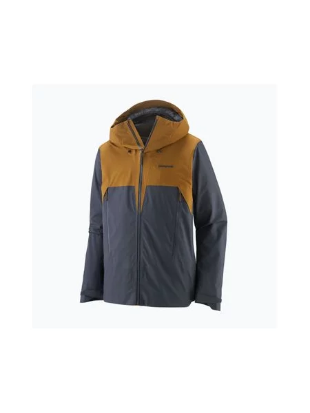 Дощова куртка Patagonia Super Free Alpine raptor кольору коричневого
