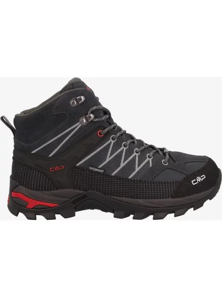 Buty trekkingowe CMP Rigel Mid Waterproof niebieskoszary 40 czarny